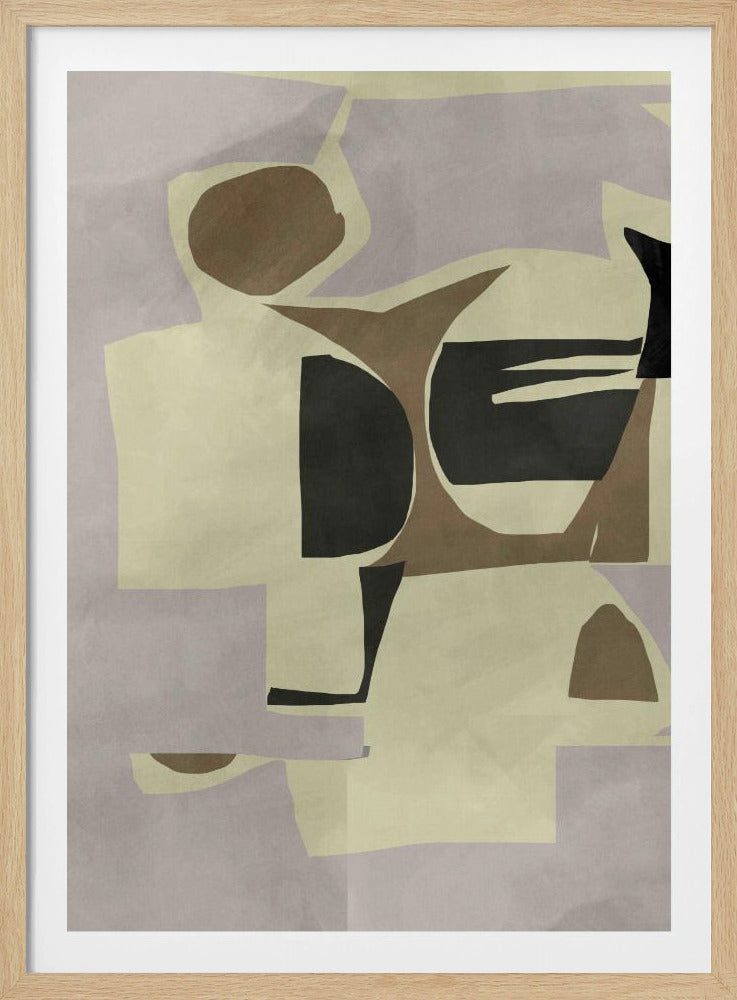 Abstrakter Grafikdruck Nr. 1 | Poster