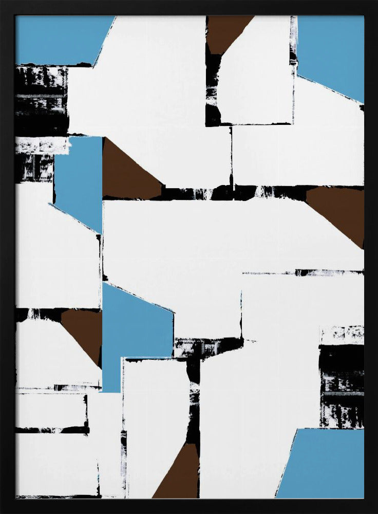 Abstrakte neutrale Geometrie Nr. 1 | Poster