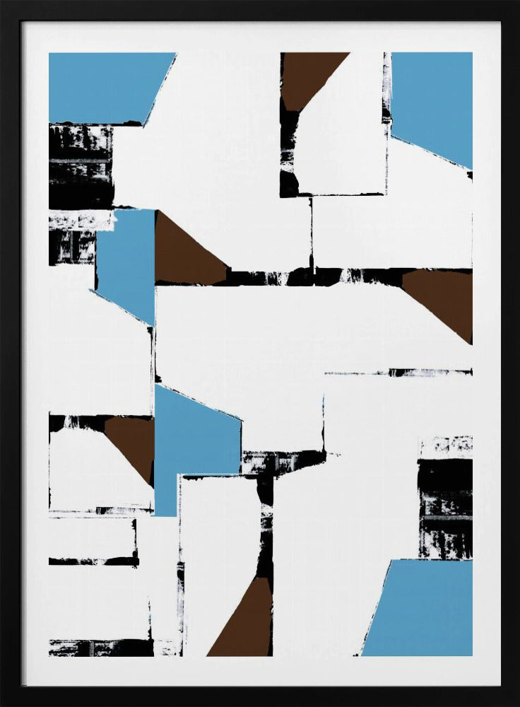 Abstrakte neutrale Geometrie Nr. 1 | Poster
