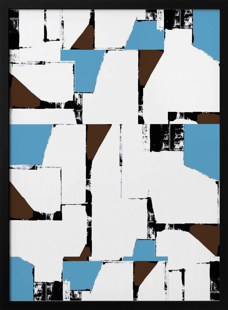 Abstrakte neutrale Geometrie Nr. 2 | Poster