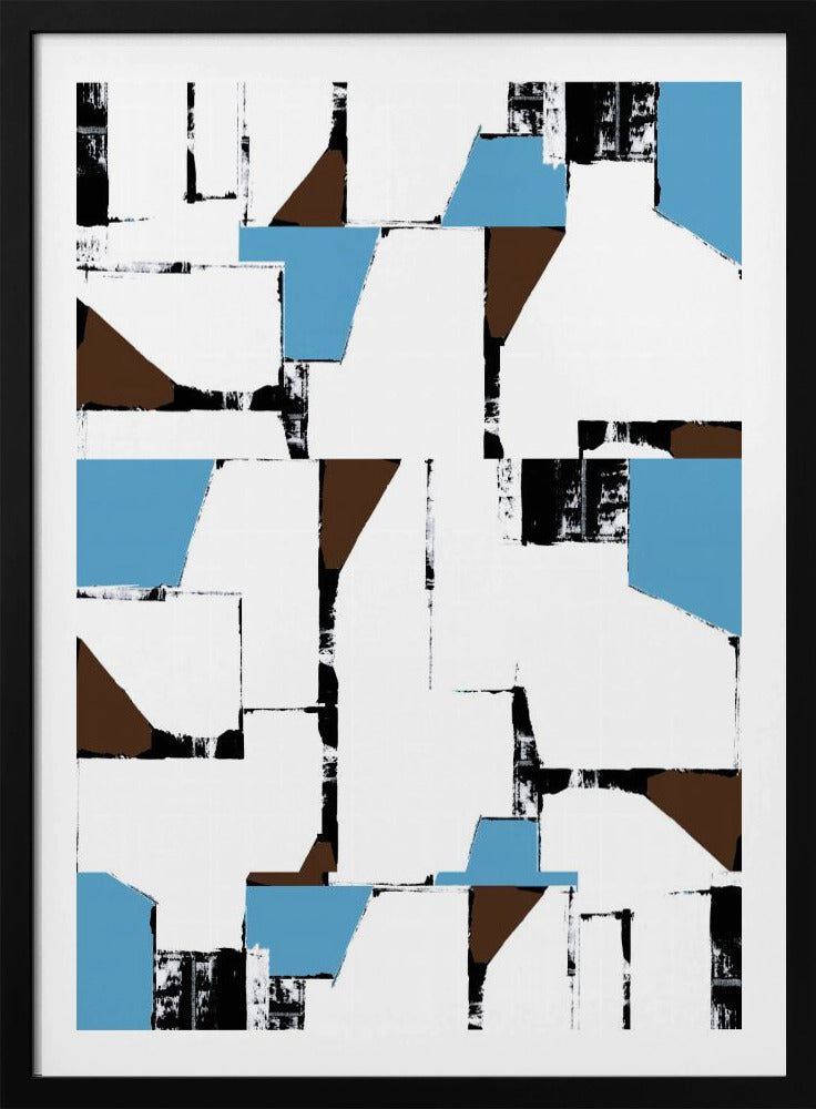 Abstrakte neutrale Geometrie Nr. 2 | Poster