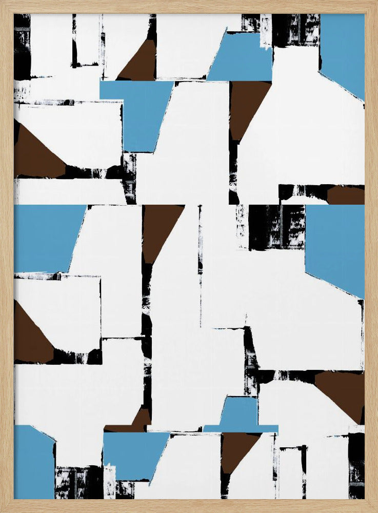Abstrakte neutrale Geometrie Nr. 2 | Poster