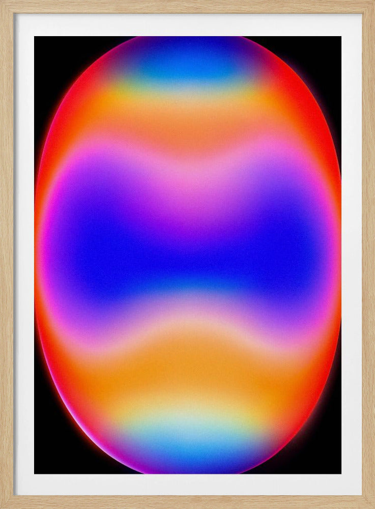 Paradies Farbverlaufsglühen | Poster