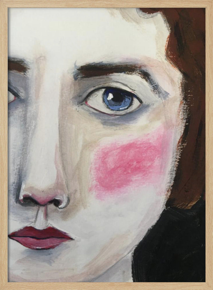 blaue Augen | Poster