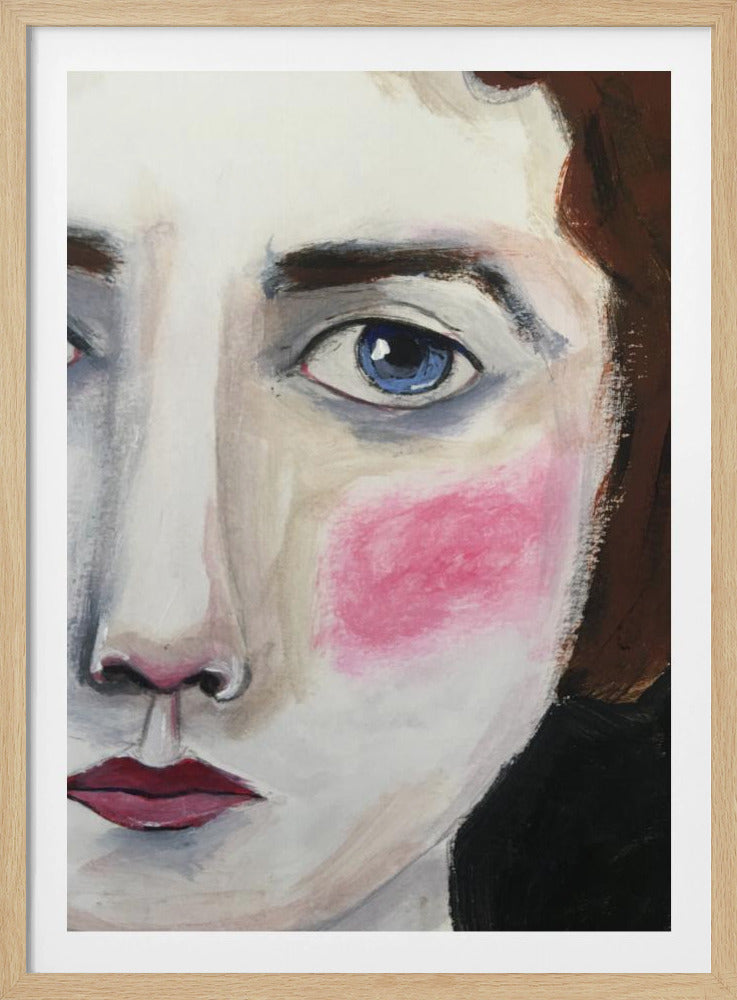 blaue Augen | Poster