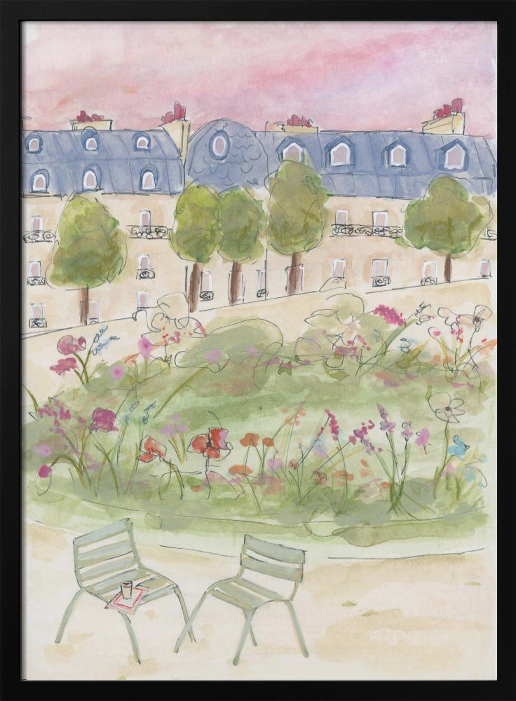 Pariser Garten | Poster