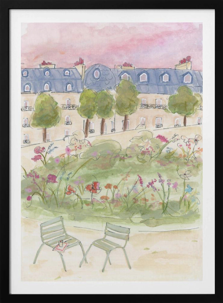 Pariser Garten | Poster