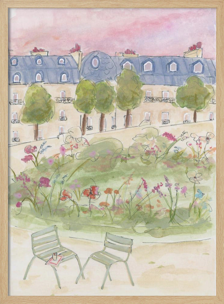 Pariser Garten | Poster