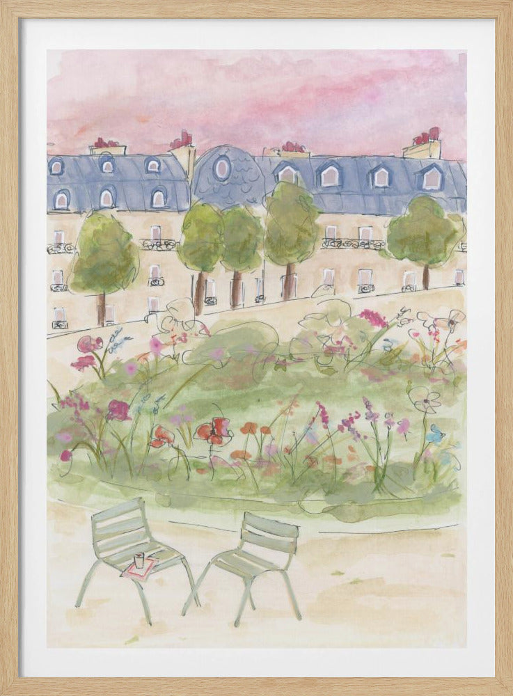 Pariser Garten | Poster