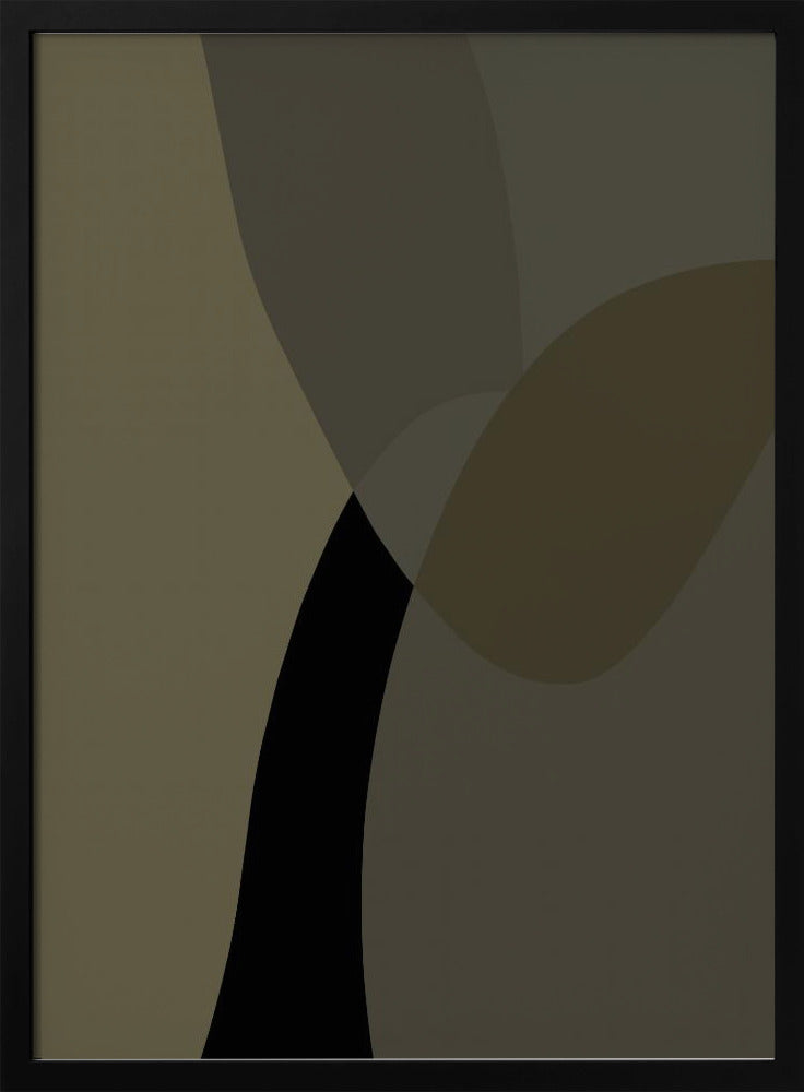 Abstrakte neutrale Formen Druck 1 | Poster