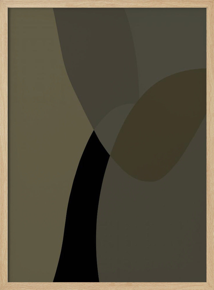 Abstrakte neutrale Formen Druck 1 | Poster