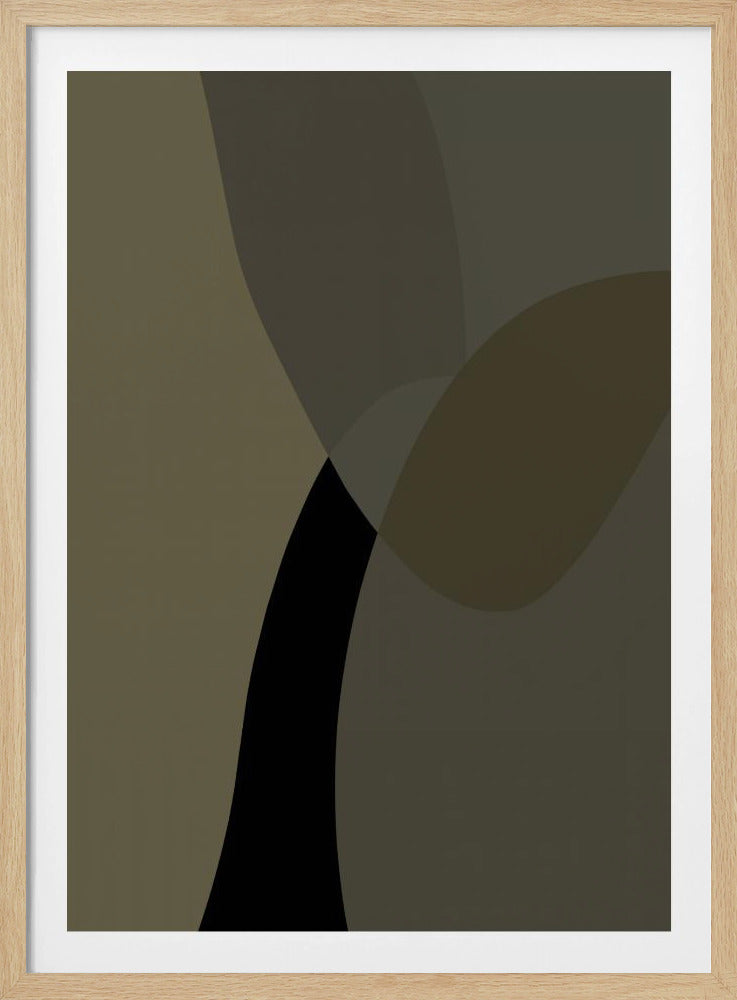 Abstrakte neutrale Formen Druck 1 | Poster
