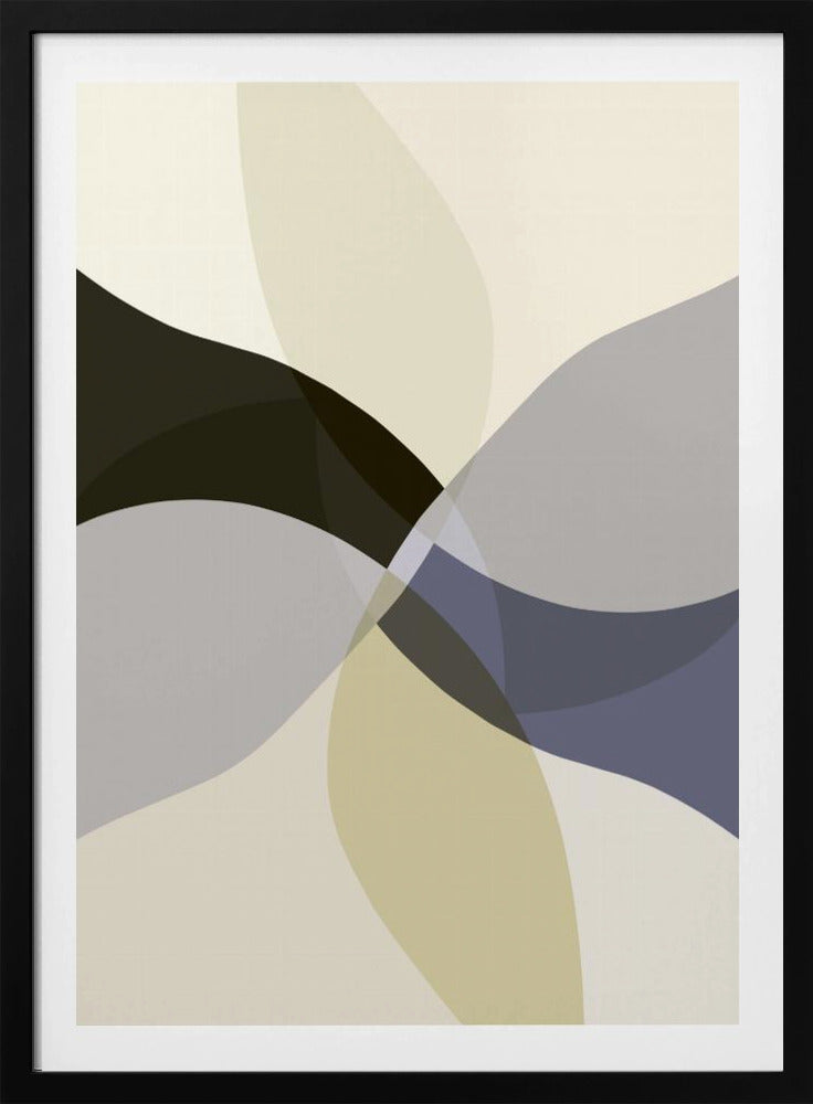 Abstrakte neutrale Formen Druck 3 | Poster