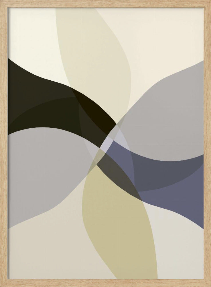 Abstrakte neutrale Formen Druck 3 | Poster