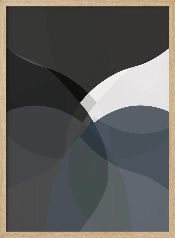 Abstrakte neutrale Formen Druck 4 | Poster