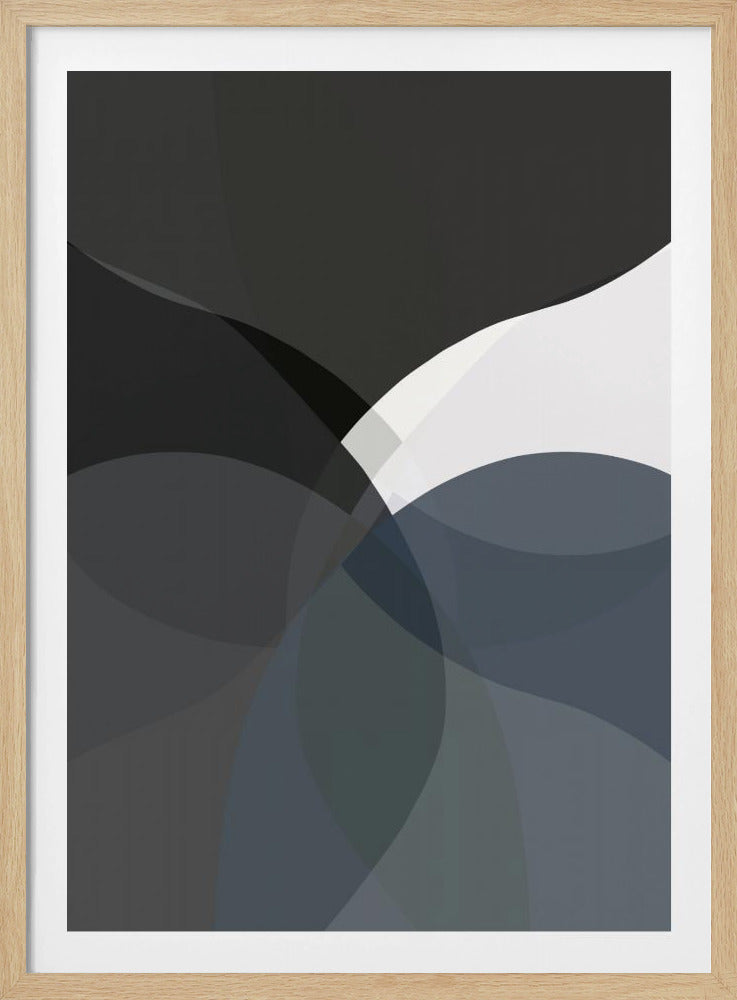 Abstrakte neutrale Formen Druck 4 | Poster