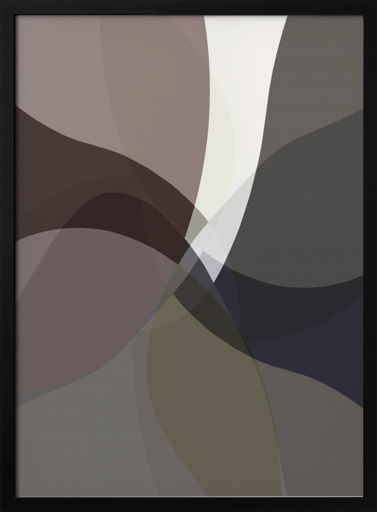 Abstrakte neutrale Formen Druck 5 | Poster