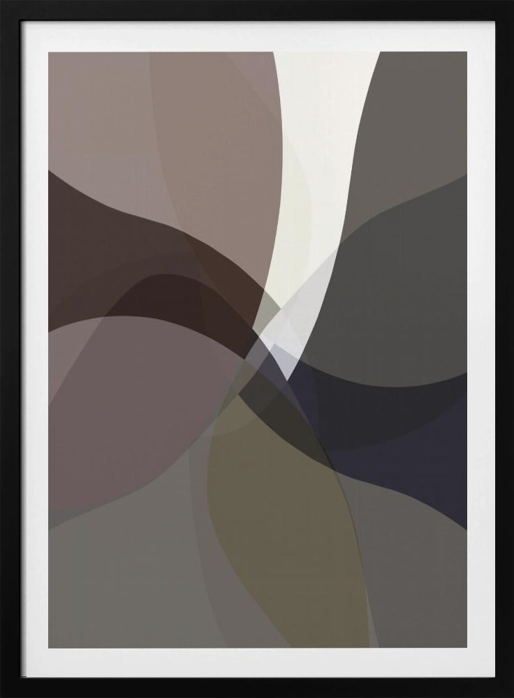 Abstrakte neutrale Formen Druck 5 | Poster