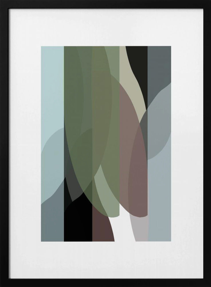 Abstract Shapes Art Print No 4 | Poster