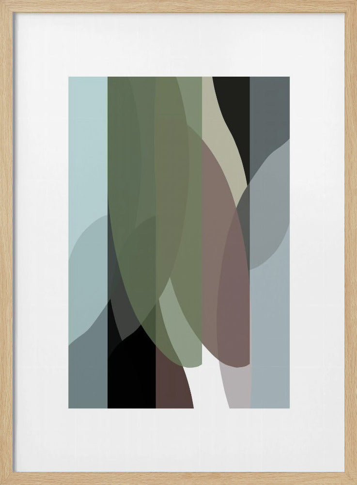 Abstract Shapes Art Print No 4 | Poster