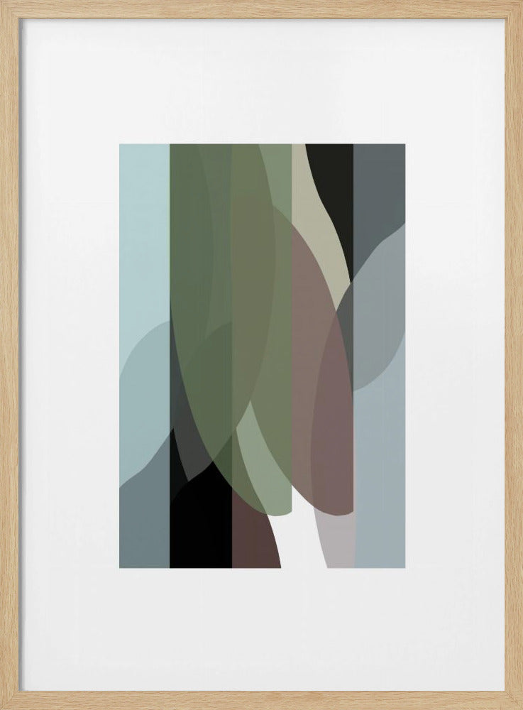 Abstract Shapes Art Print No 4 | Poster