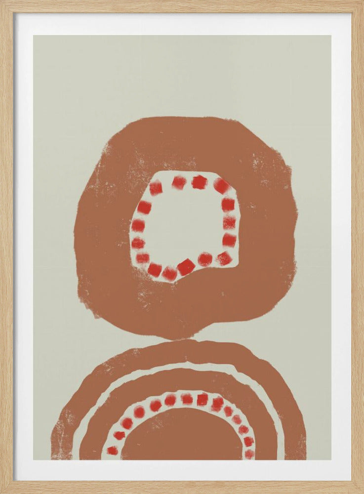 Schönes Abstraktes Poster