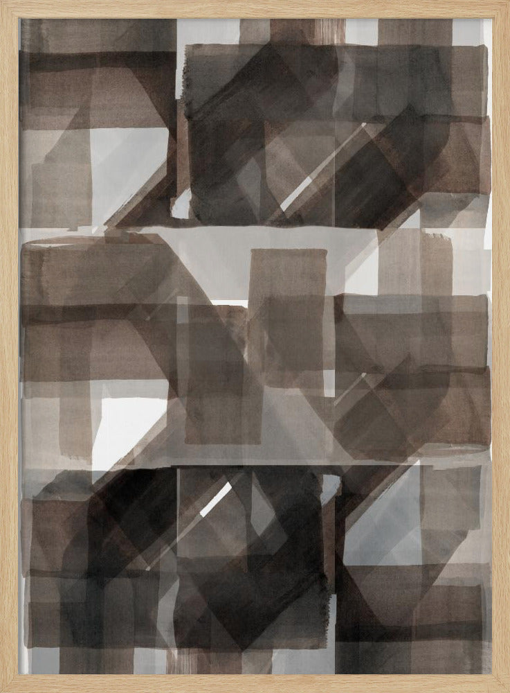 Abstrakt Dunkel Gehämmert 2 | Poster