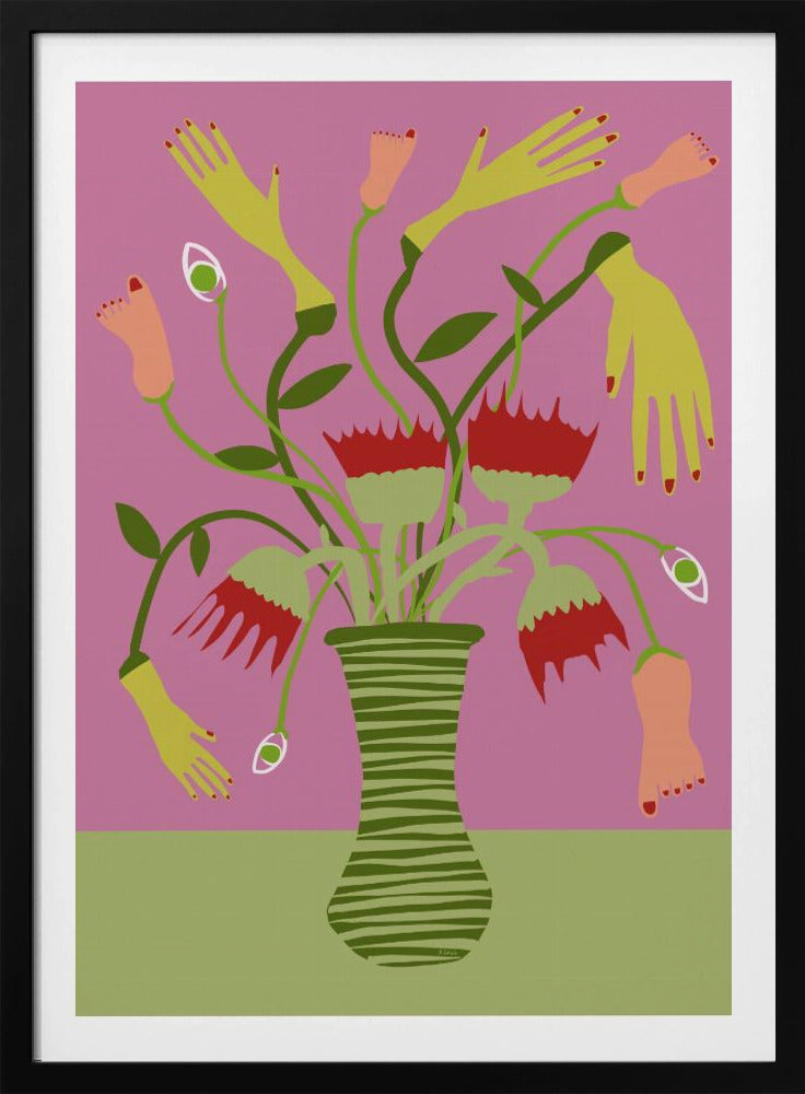 Die seltsame Vase | Poster