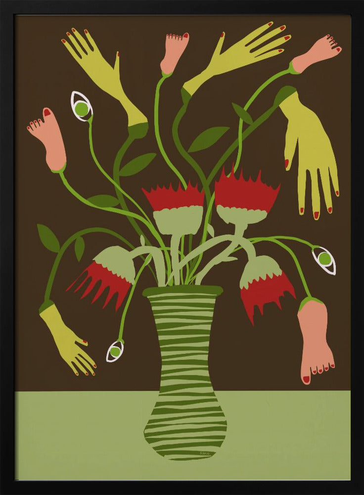 Die seltsame Vase | Poster