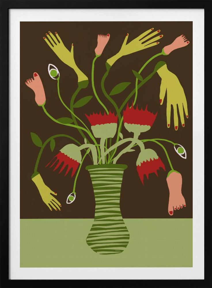 Die seltsame Vase | Poster