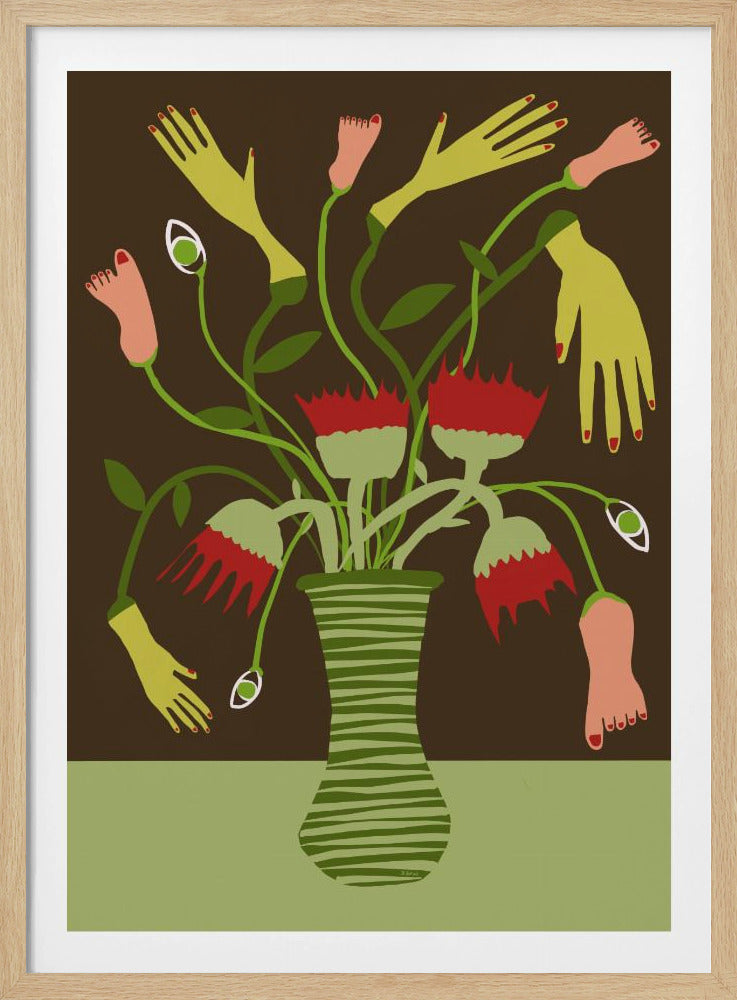 Die seltsame Vase | Poster