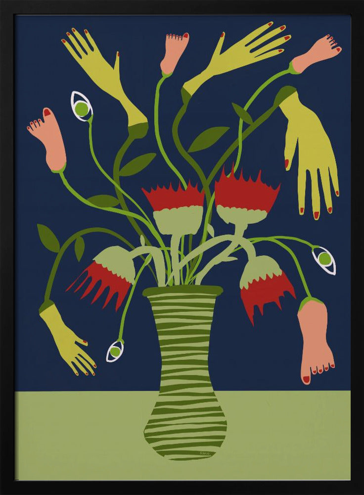 Die seltsame Vase | Poster