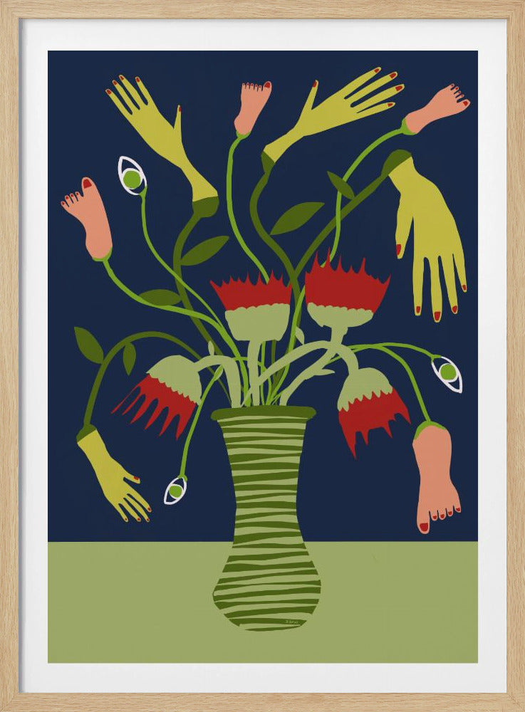 Die seltsame Vase | Poster