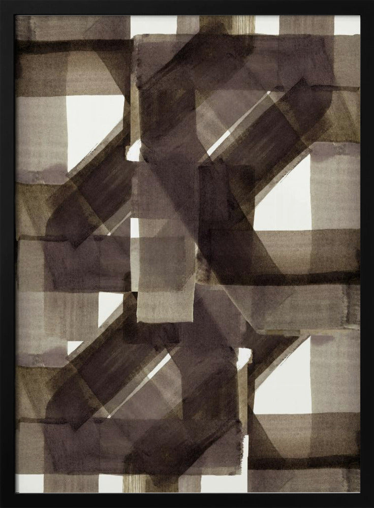 Abstrakt geerdet 1 | Poster