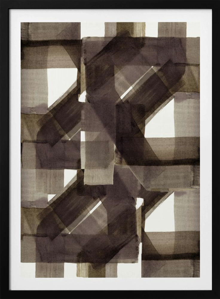 Abstrakt geerdet 1 | Poster
