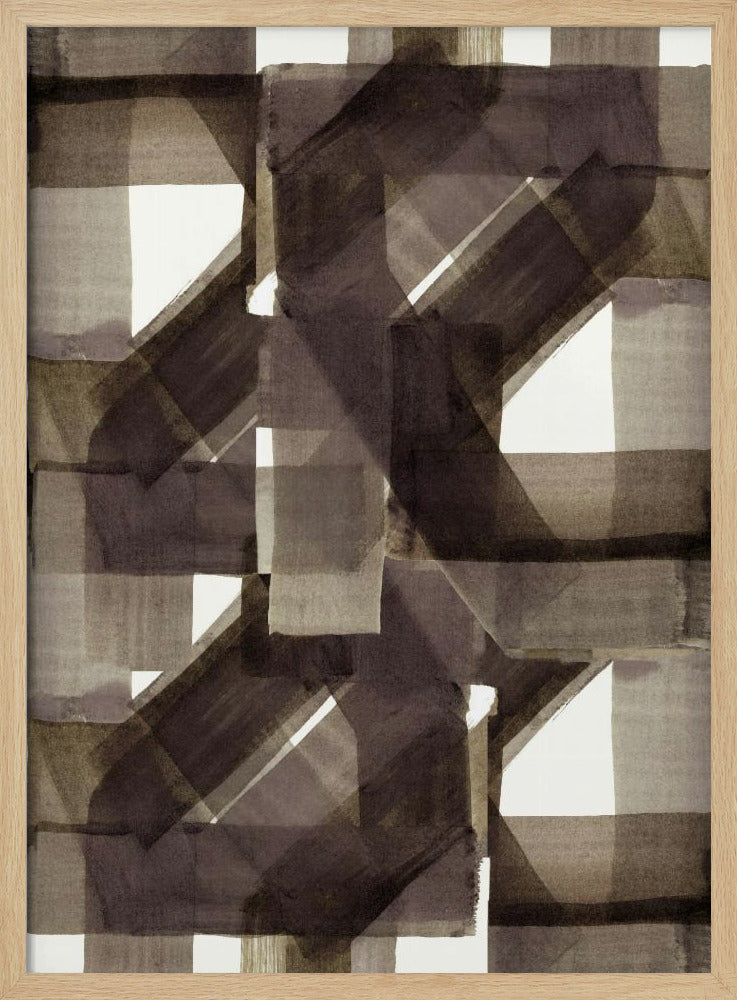 Abstrakt geerdet 1 | Poster