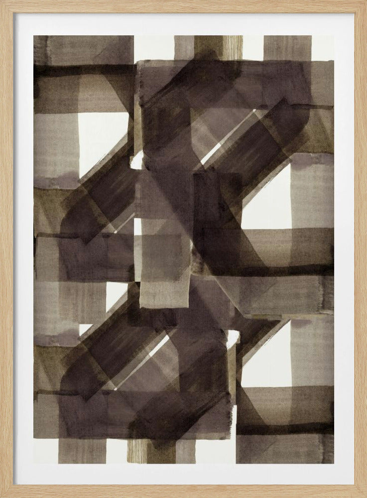 Abstrakt geerdet 1 | Poster