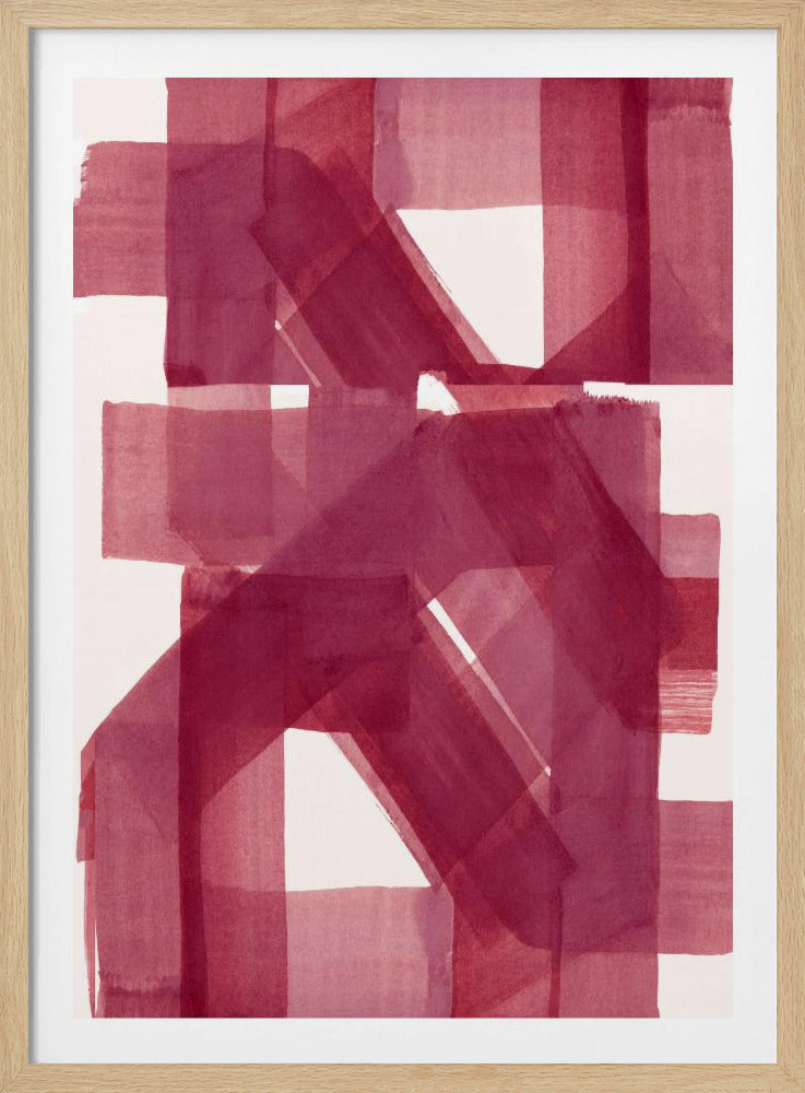 Abstract Windsor Wine 1 | Poster