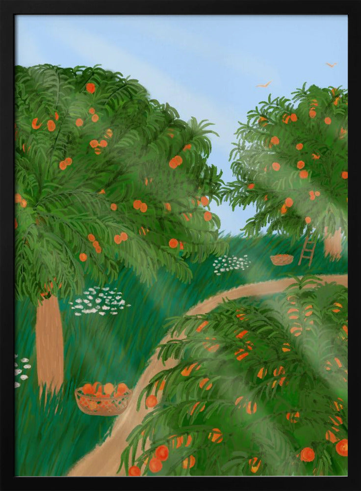 Peach Garden | Poster