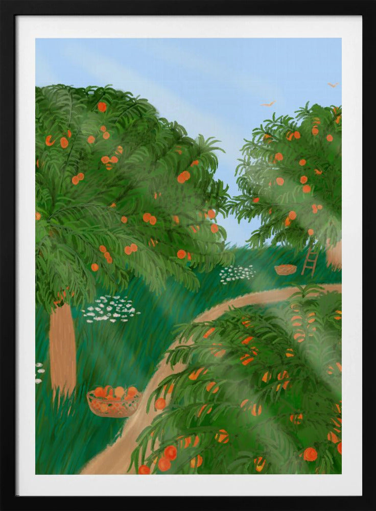 Pfirsichgarten | Poster
