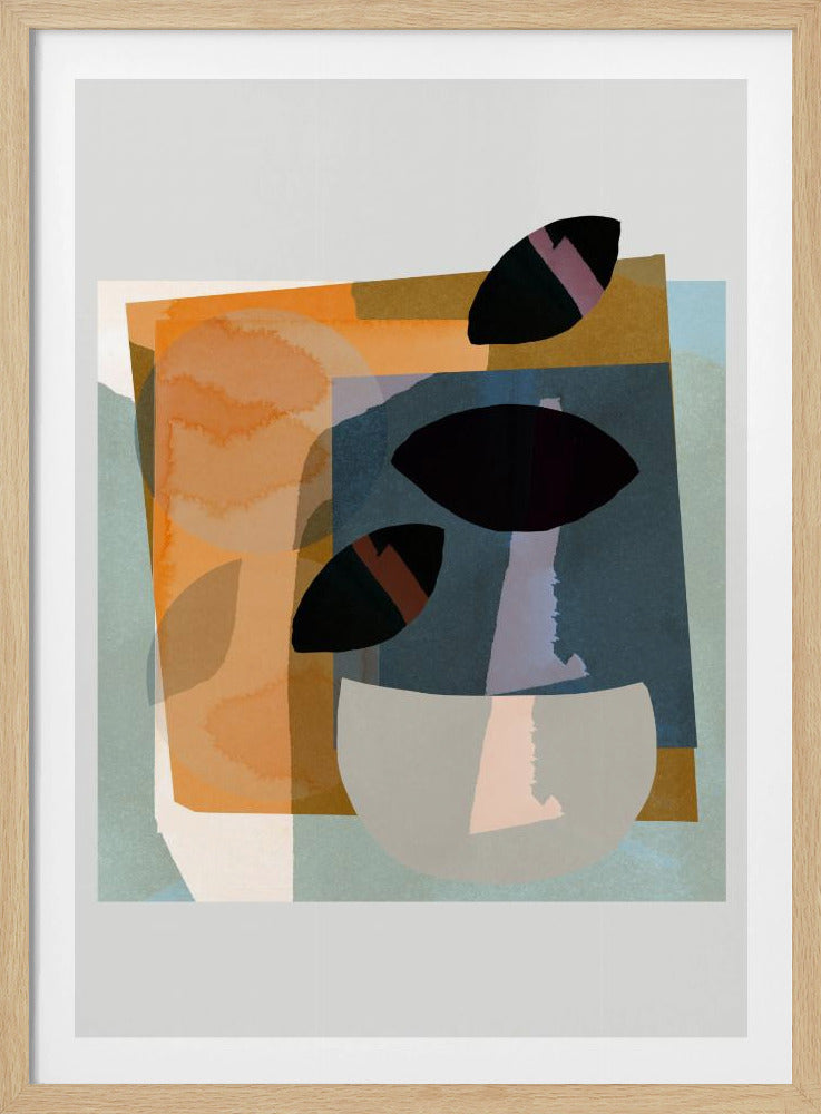Kaffeebohnen-Collage 1 | Poster