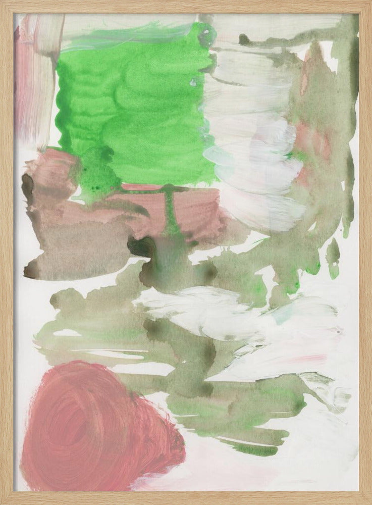 Aquarell Organische Formen 3 | Poster