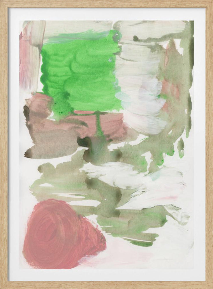 Aquarell Organische Formen 3 | Poster