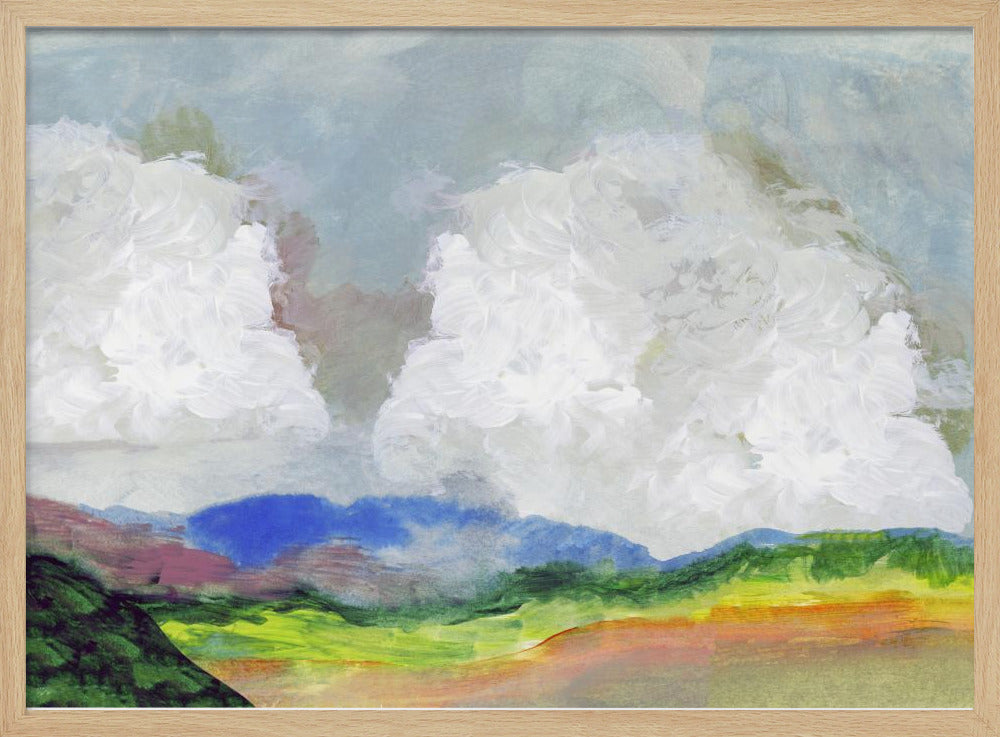 Große Wolkenlandschaft 2 | Poster