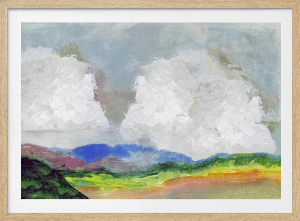 Große Wolkenlandschaft 2 | Poster