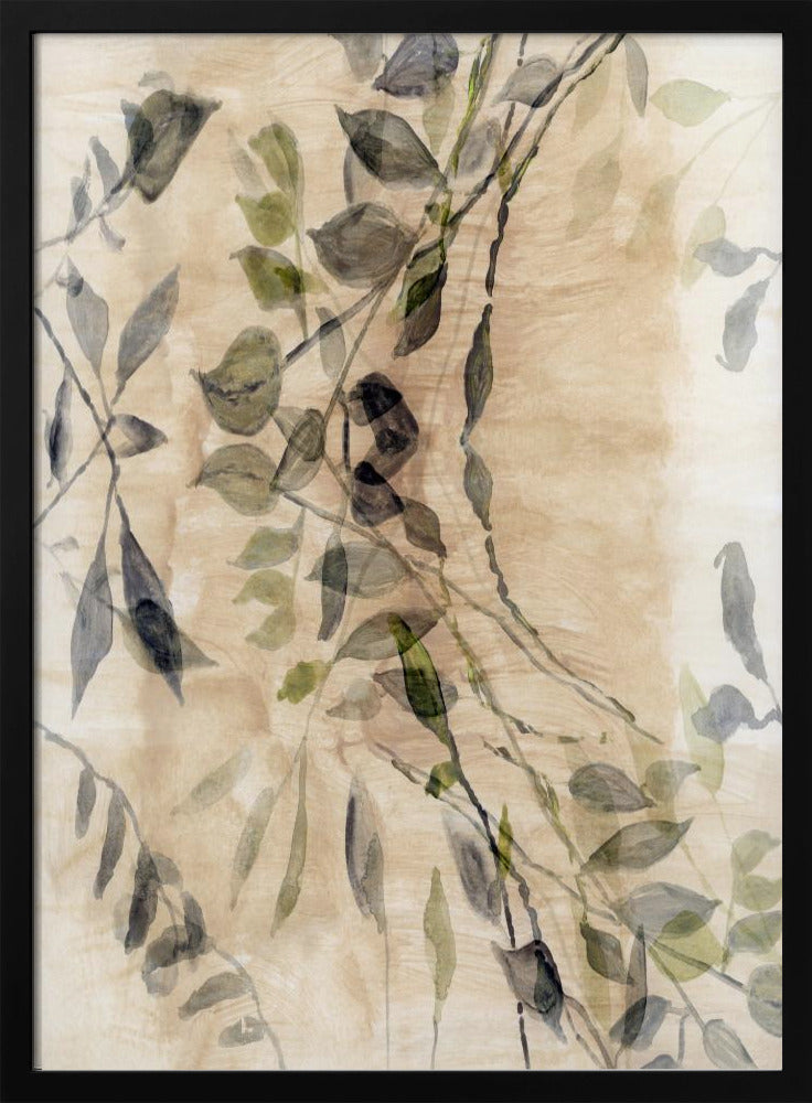 Farbgewaschene Blätter Nr. 3 | Poster