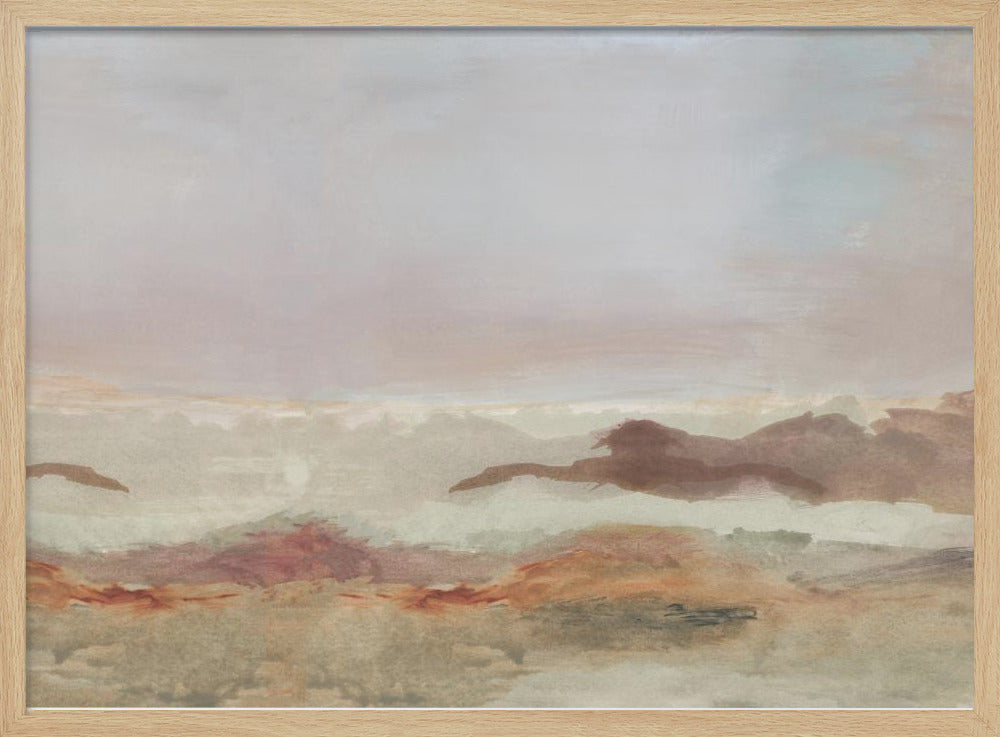 Erdtöne Landschaft 2 | Poster