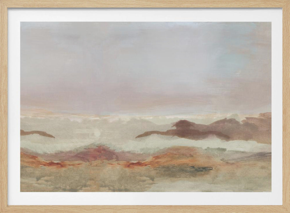 Erdtöne Landschaft 2 | Poster