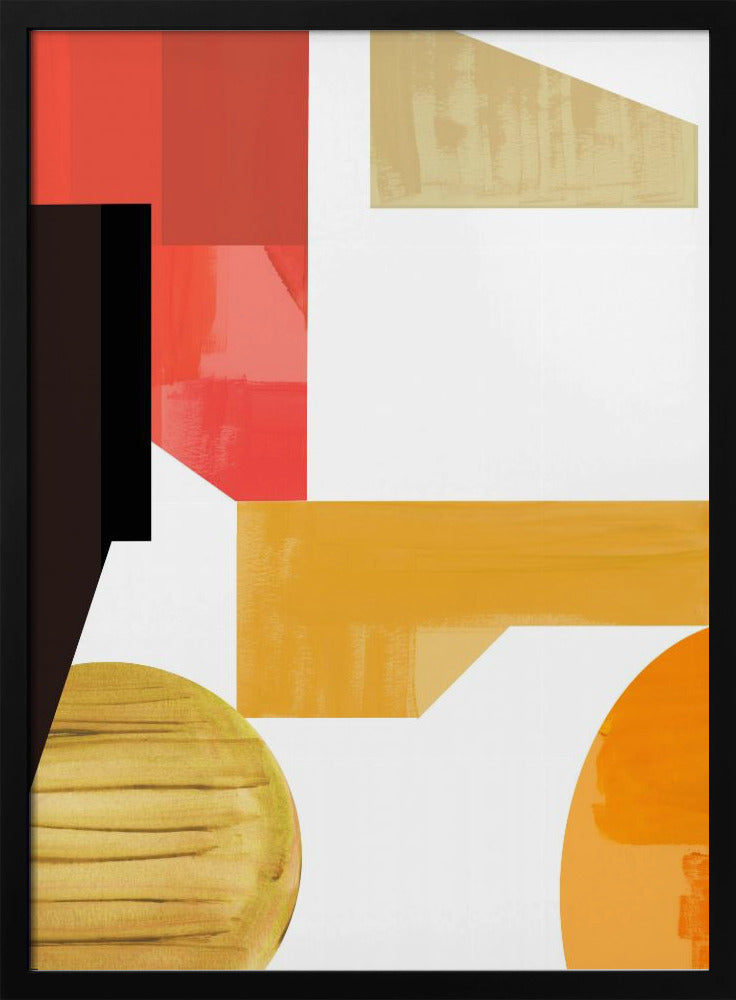 Geometrische Wärme Nr. 3 | Poster