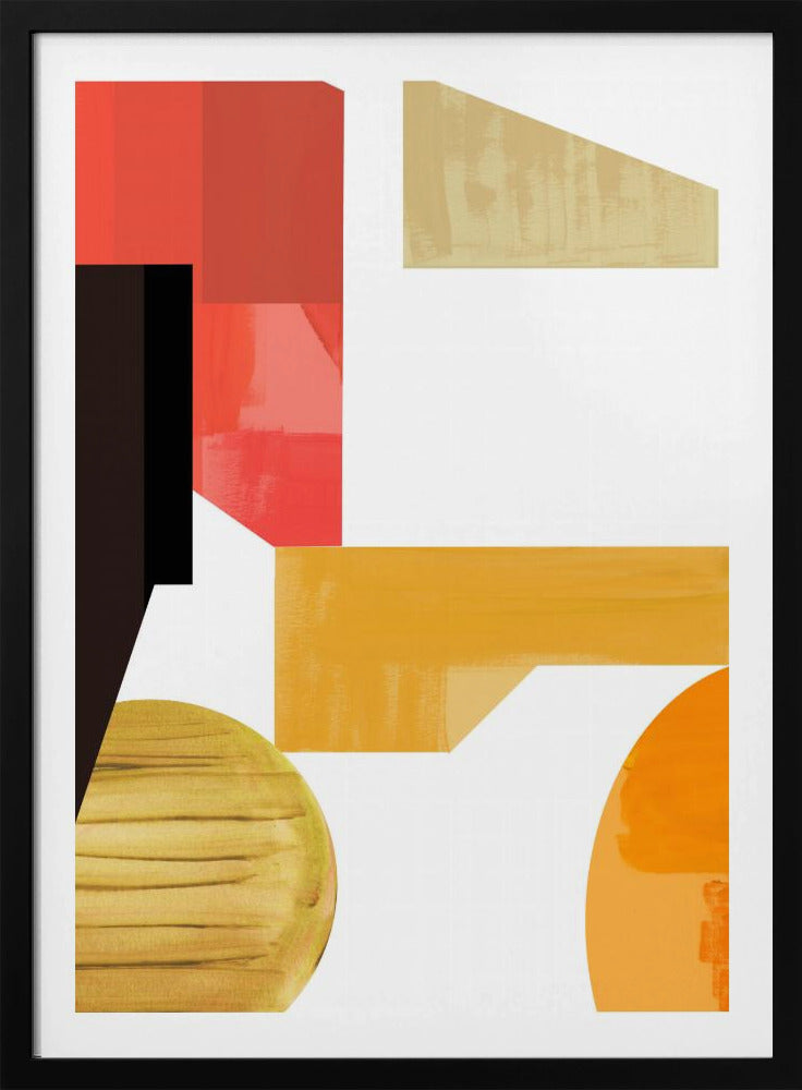 Geometrische Wärme Nr. 3 | Poster